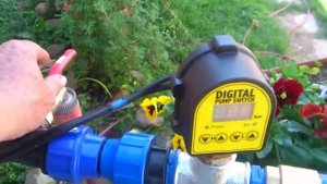digital pressure switch pump, Digitálny tlakový spínač,