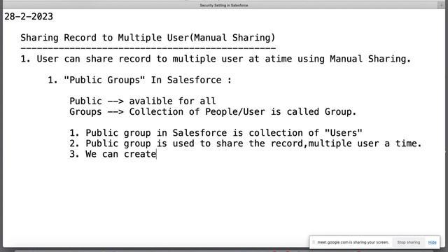Lec-45 ► Record Sharing To Multiple User | Public Group-Manual Sharing | Part-1 | हिंदी | By Rajesh смотреть онлайн