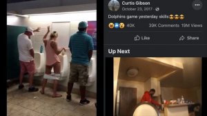 Drunk girl pissing in men bathroom