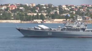 Неудачный запуск ракеты Севастополь с СКР Ладный Full HD