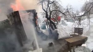 Пожар в дер  Бобылино