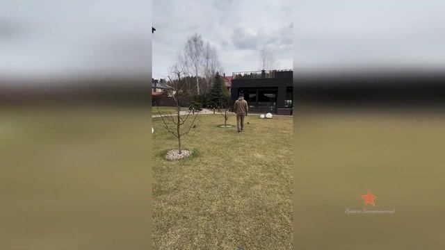 На участке Ольге Орловой весенняя уборка!
