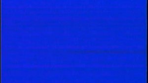 [FREE VIDEO ] REAL PLAY Logo from vhs + VHS Glitch with blue screen background