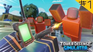 Начало прохождения TDS #1