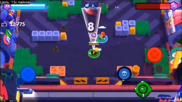 Комбек витал шарка и папахелла за леона и ворона|Brawl Stars| пуш 40000 кубков!!! смотреть онлайн