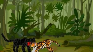 черный тигр против обычного тигра часть 1