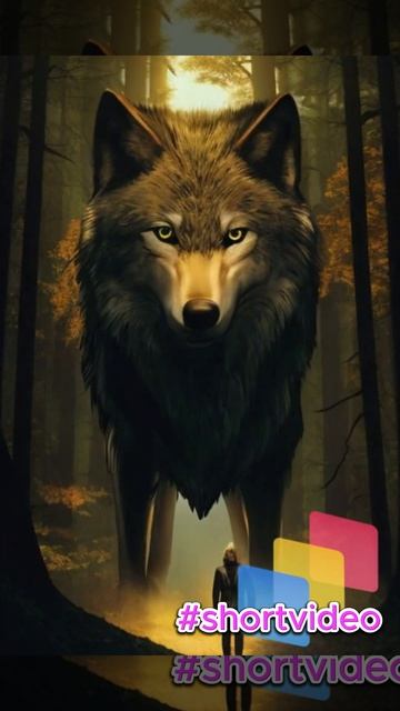 shortvideo# #shakil #3danimition#forest next to a wolf. смотреть онлайн