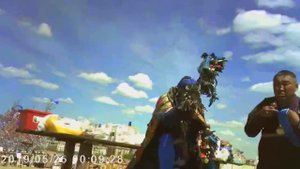 Спускание Бурхан сагаан гарбала, 2019 год, Бурятия Улан-Удэ