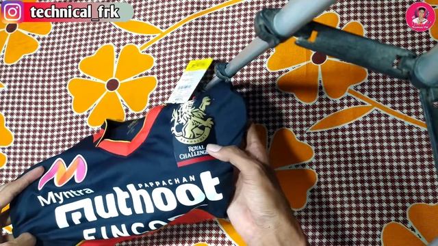 RCB Official Original Team Kit Jersey Unboxing & Review | RCB Official Jersey 2022 | RCB New Jersey