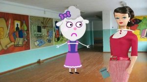 Пепа мультфильм Злой учитель поставил Пепе двойку, а Сьюзи  Мультик на Русском я