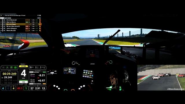 HARD EARNED PODIUM | iRacing Ferrari GT3 Challenge At Mugello смотреть онлайн