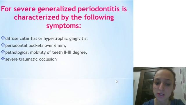 Periodontitis in children. смотреть онлайн