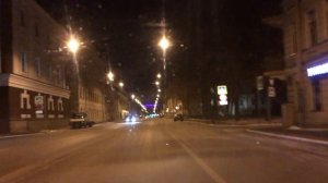 Ночью еду на машине