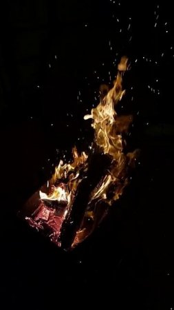 На заставку  Можно смотреть вечно... Мангал, Огонь