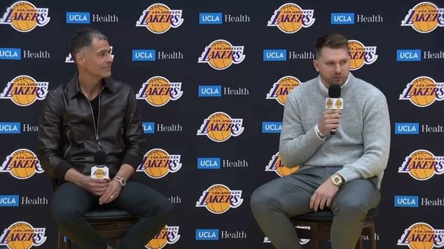 Luka Dončić FULL Lakers Introductory Press Conference