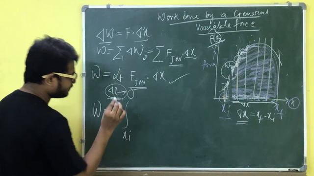 Work done by Variable Force // Class 11 // Kinetic Energy and Work // Lecture  05 || Physics