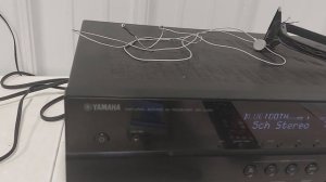 Yamaha RX-V381 5.1 Ch A/V Receiver Bluetooth Home Theater Stereo