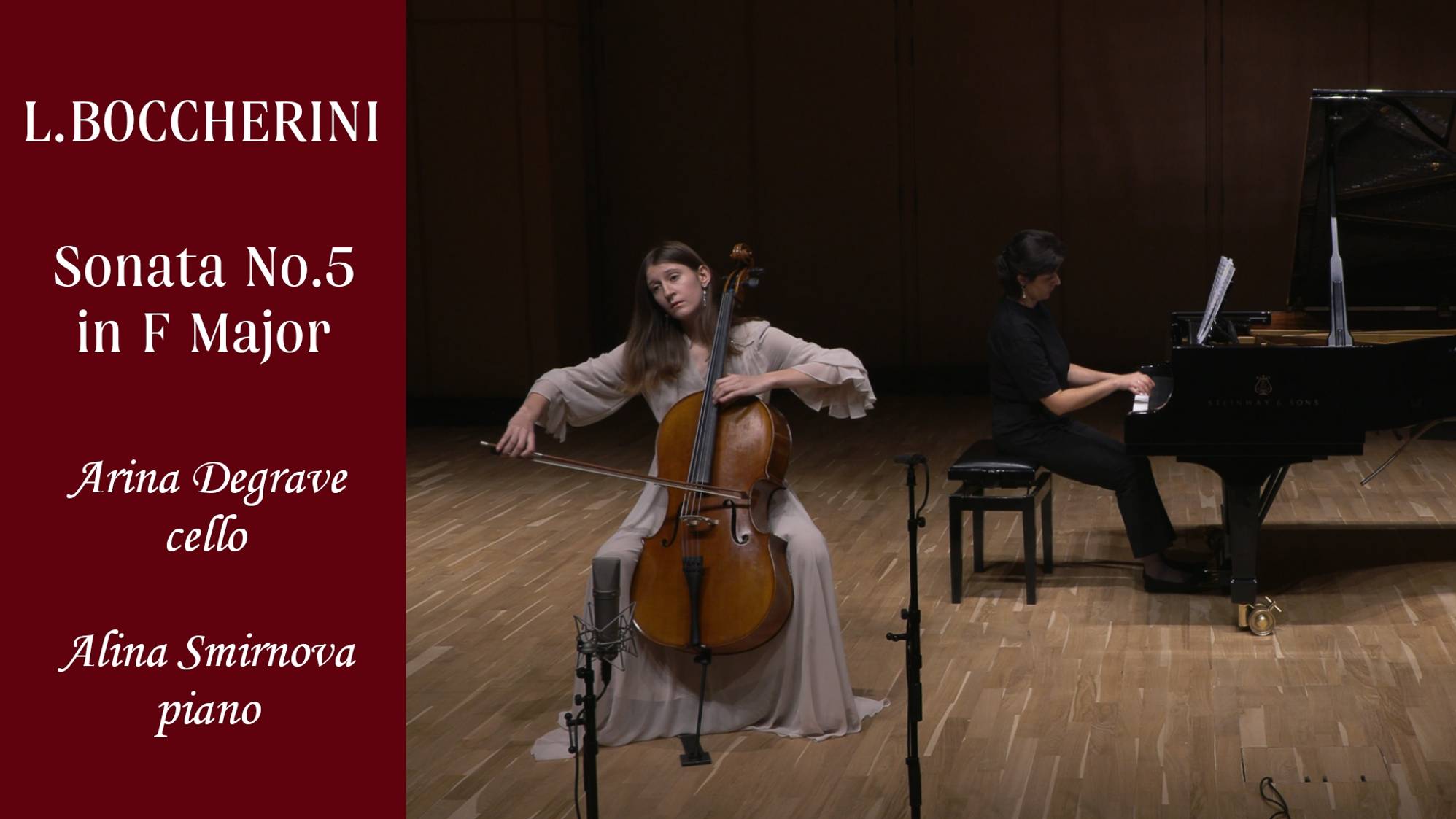 Л.Боккерини, соната №5 Фа мажор для виолончели и фортепиано (переложение А.Пиатти) смотреть онлайн