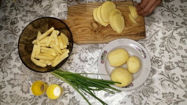 Смажена картопля. Готуємо разом Ммм..