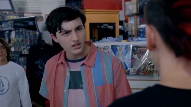 Cobra Kai - Hawk confronts Demetri about the review