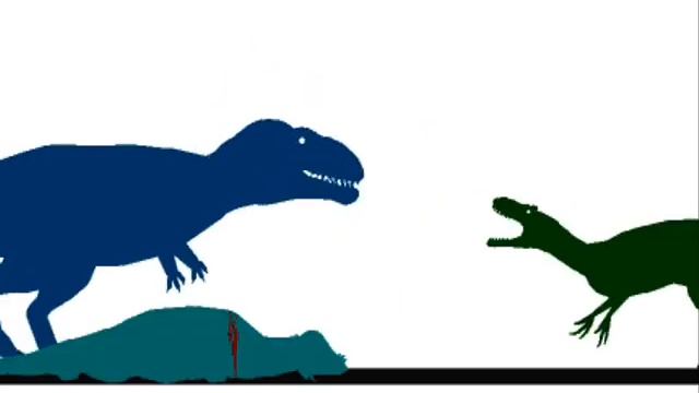 PFG - Deltadromeus vs Carcharodontosaurus смотреть онлайн