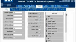 HID Omnikey 5x27 5427 Reader Management