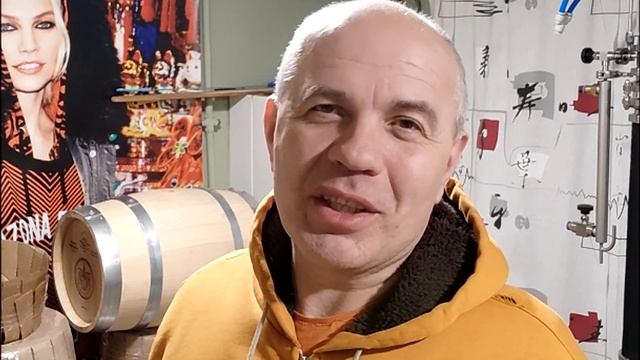 Подготовка дубовой бочки Хересом...
