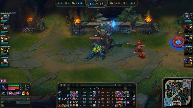 VandeR as Fiddlesticks supporting Caitlyn vs Graves - MASTER - Pre-Season 6 Ranked Gameplay