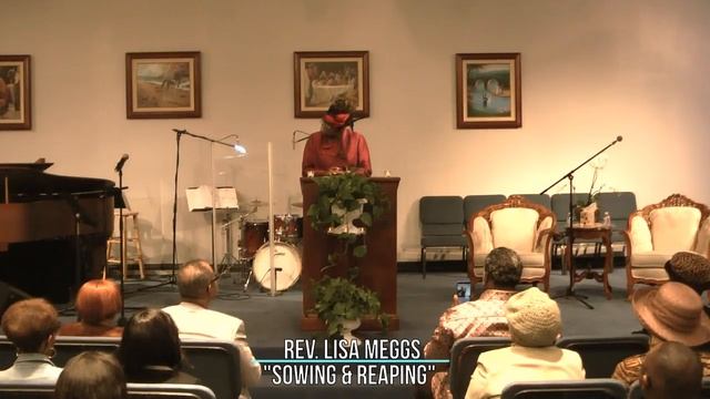 Rev. Lisa Meggs... "Sowing & Reaping" смотреть онлайн