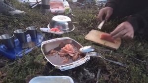 Нарезка филе ножом Дамира Сафарова