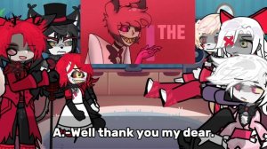 Original react to swap au || Hazbin Hotel || Short
