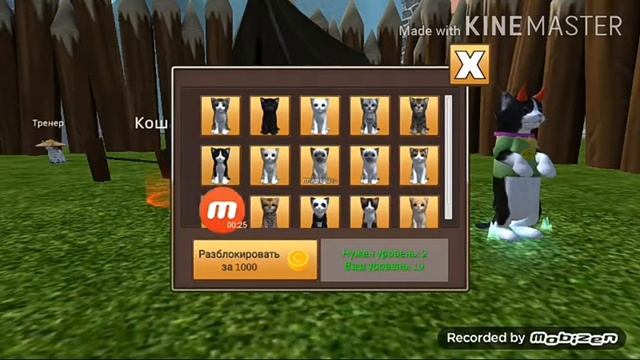 Купила новый скин 😃в игре кошачий лагерь)) смотреть онлайн