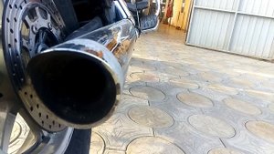 Выхлоп кобра, прямоток, мотоцикл YAMAHA XVS1300