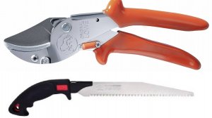 Секатор Lowe10.107 и японская пила Z-saw Н-210. Мой отзыв и тест.