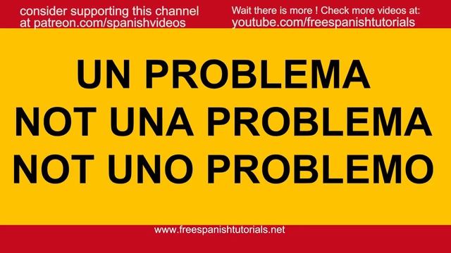 How to say No Problem No Hay Problema in Spanish tutorial смотреть онлайн