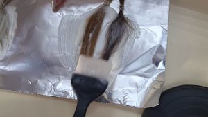 Обучение. Окрашивание волос. Масло для деликатного осветления. Концепт.