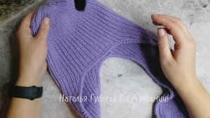 Видео обзор на вязаный чепчик МК по вязанию