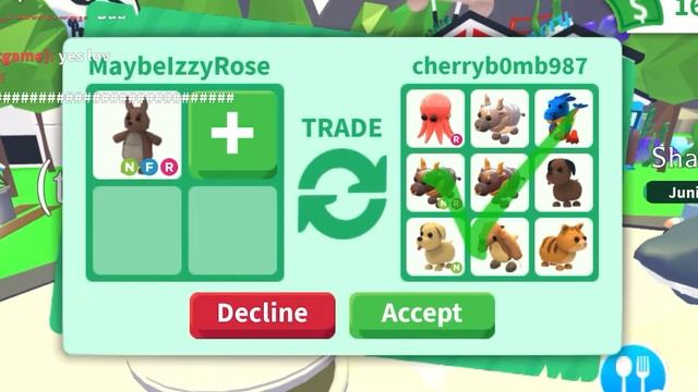 WHAT PEOPLE TRADE FOR A NEON KANGAROO! || Izzy Rose Roblox смотреть онлайн