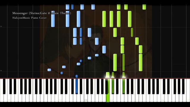 Steins;Gate 0 OST/Main Theme "Messenger" (Piano Sheets + Tutorial) смотреть онлайн