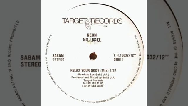 Neon - No Limit (Relax Your Body Mix) смотреть онлайн