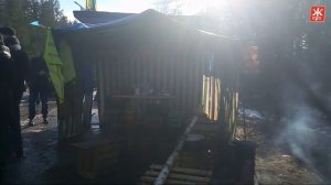 В Житомирской области на блокпостах возле границы активисты караулят российские фуры - Житомир.info