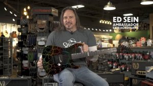 ESP LTD M-1 Custom '87 Rainbow Crackle