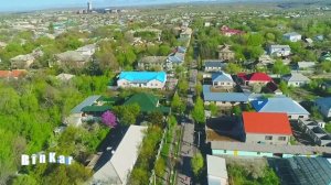 Кентау. Городской марафон в честь 60-летия АО "КТЗ", вид с квадрокоптера.