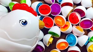 Учим Цвета и Формы ┃ Обучающие Игрушки Для Малышей ┃ Развивающие Мультики Для Детей ┃ Разноцветные