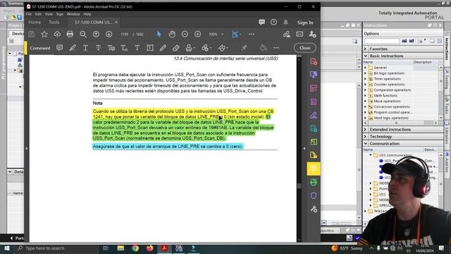 #factoryio #tiaportal PROYECTO USANDO MICROMASTER 420 + FACTORY I/0 EN COMUNICACION USS [RS-485] смотреть онлайн