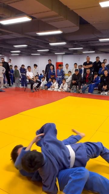 Лучшие моменты турнира. Школа по дзюдо в Астане ORTUS.KZ, тренер Пак Сергей Александрович. смотреть онлайн