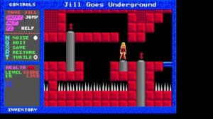 Прохождение Jill of the Jungle: Jill Goes Underground (MS-Dos)