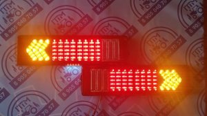 Светодиодные задние фонари для грузового автотранспорта.