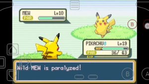 How to catch Mew in pokémon fire Red