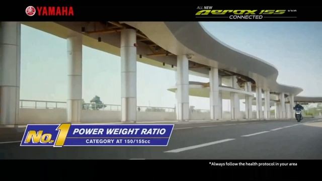 ALL NEW YAMAHA AEROX 155 CONNECTED | FIRST LOOK смотреть онлайн